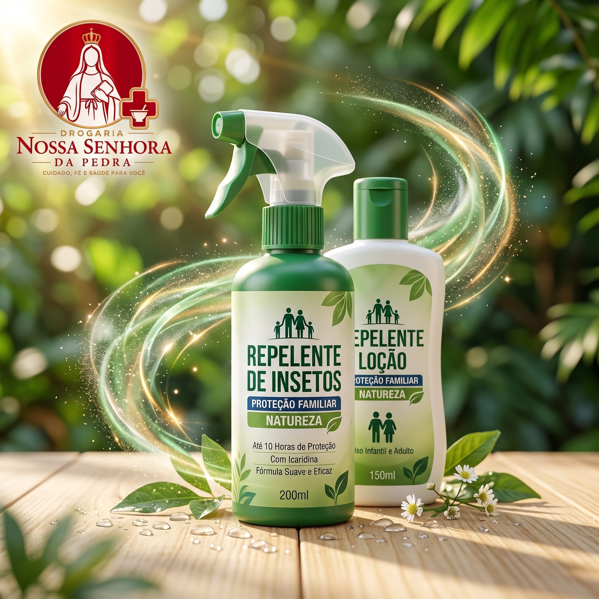 Imagem ilustrativa de produtos repelentes
